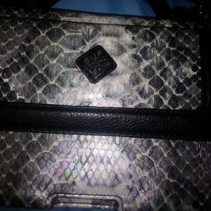 Snakeskin Vera Wang clutch
